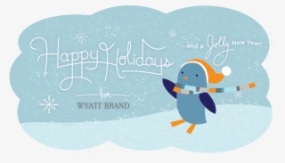 Happy Holiday Card - Cartoon #4517091