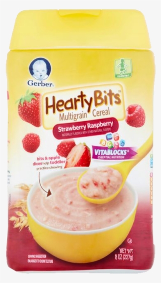 Quick View - Gerber Cereal Hearty Bits Multigrain Strawberry Raspberry #4517729