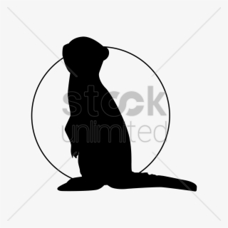 Silhouette Meerkat Clipart Baby Meerkats Clip Art - Illustration #4519096