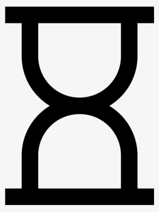 Reloj De Arena Vacío Icon - Hourglass Icon Circle #4519362