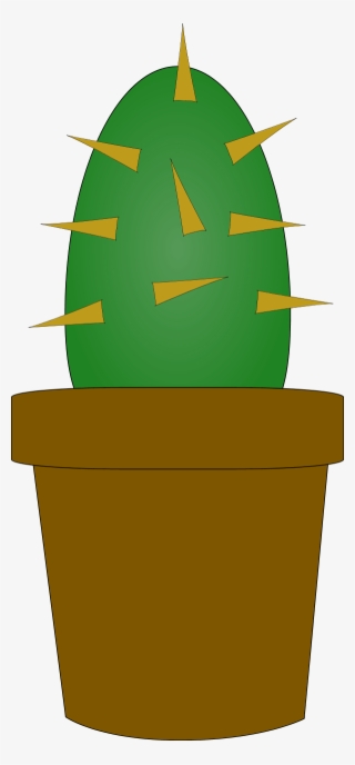 Clip Art Library - Spiky Cactus Clip Art #4519952