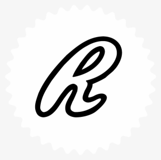 Reese's Logo Black And White - Reese's Sticker #4520738