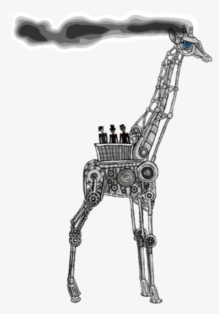 Transparent Smoking Giraffe Gif - Transparent Background Gifs Giraffe #4520800
