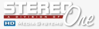 Stereo One Final Logo For Dark Backgrounds - Logo #4520939