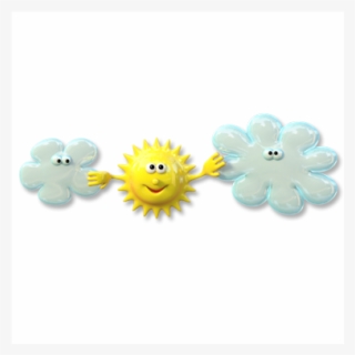 Next - Stickers Effet 3d- Soleil Et Nuages #4522217