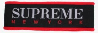 Supreme Headband Png - Supreme Fleece Headband Red. #4523469