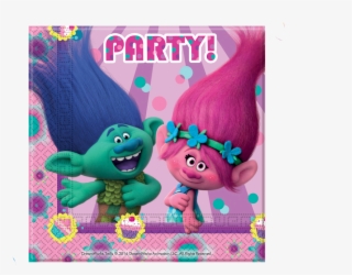 Set Of 20 Trolls Napkins #4524568