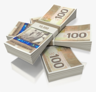 Stacks Of Money Png - Stack Of Canadian Money #4525228