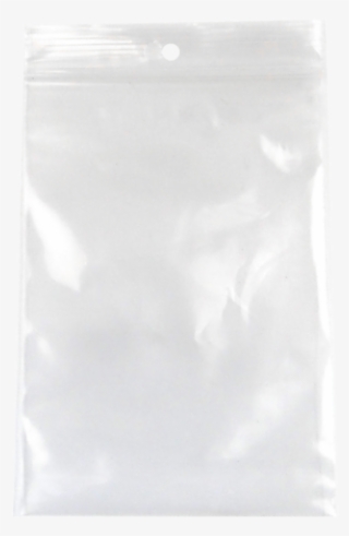 2 Mil Clear Zip Pharmacy Bags W/ Hanghole #4525263
