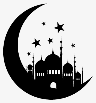 Sticker Oriental Monument Sur Lune Et Les Etoiles Mosque - Canada And Syria Flag #4525278