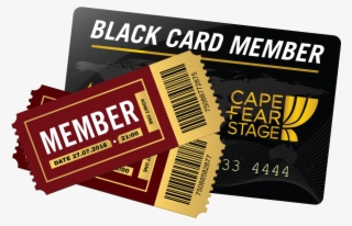 Black Card Members - Black And Gold Ticket #4525402