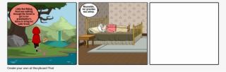 Little Red Riding Hood - Cartoon #4525963