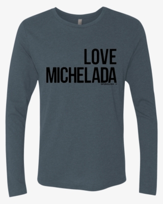 Next Level Men's Triblend Ls Crew - Long-sleeved T-shirt #4526198