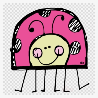 Black And White Cute Bug Clipart Black And White Clip - Black And White Clip Art Ladybug #4526641