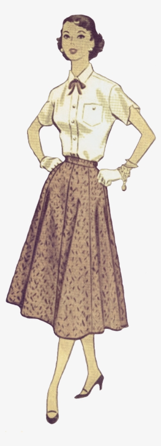 Http - //www - Pixelscrapper - - 1950s Woman #4527299