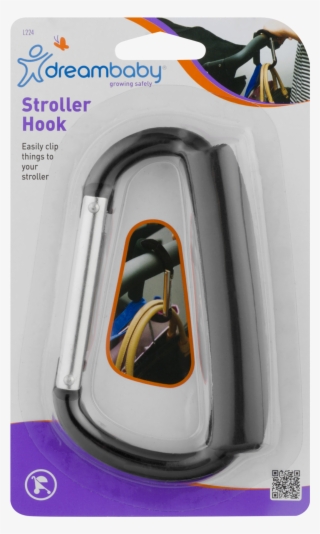 Stroller Clip Carabiner - Dreambaby - Silicone Finger Toothbrush #4527383