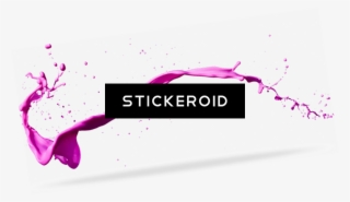 Large Purple Paint Splatter - M Watch #4528037