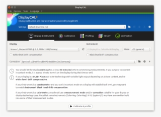 Display & Instrument Settings - 3d Lookup Table #4529162