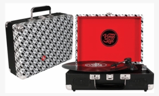 Vinyl Styl Groove Portable Turntable, Records #4529518
