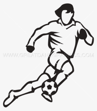Download Soccer Player Drawing Transparent Clipart - Soccer Player Drawing Transparent #4530049