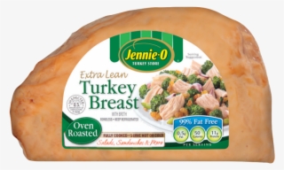 Bacon Wrapped Turkey Breast With Truffle Butter Infusion - Jennie-o Extra Lean Turkey Breast, Oven Roasted #4530056