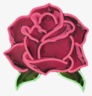 Roses Rosa Flor Flower Led Tumblr Neon - Red Neon Aesthetic Transparent #4530832