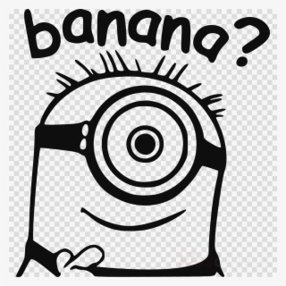 Download Minion Autoaufkleber Clipart Bob The Minion - Minion Png Black And White #4532511