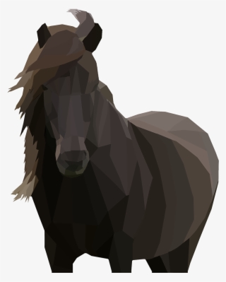 Low Poly Horse - Icelandic Horse #4532633