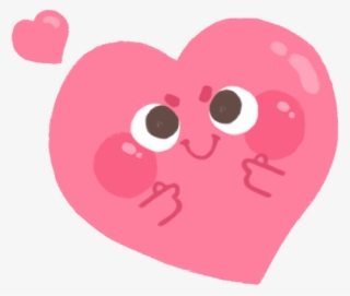 Kawaii Cute Girly Pastel Pink Tumblr Sticker Sticke - Heart #4533290