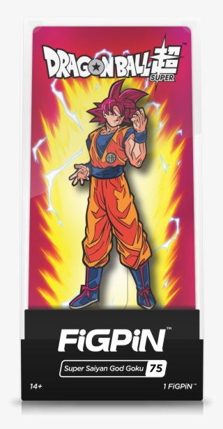 Super Saiyan God Goku - Dragon Ball Super Figpin #4533912