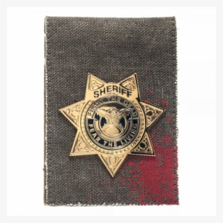 The Walking Dead Sheriff Badge Wallet - Walking Dead Badge Wallet - Tri-colour #4534086