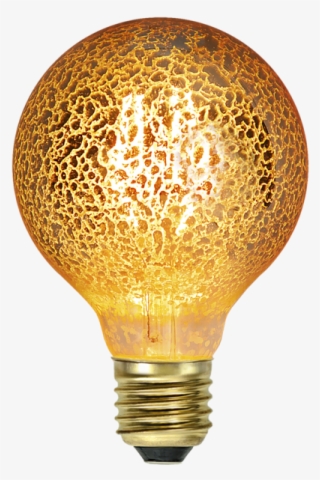 Led Lamp E27 G80 Golden - Led-lampa Klot, E27 2100k 350lm 4w(30w) - Star Trading #4534088