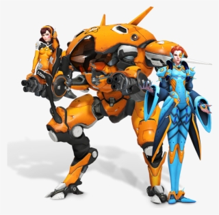 Va And Moira (london Spitfire) - Owl D Va Skin #4534460