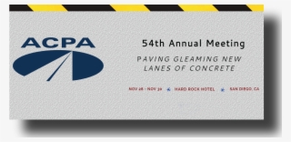 “paving Gleaming New Lanes Of Concrete” Is The Theme - Acpa #4535001