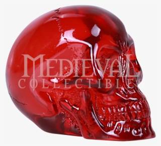 Set Of 4 Mini Red Skulls - Skull #4535961