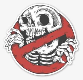 Skullbuster Sticker - Skull #4536633