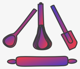 Bakery Utensils Clip - Clip Art #4537107
