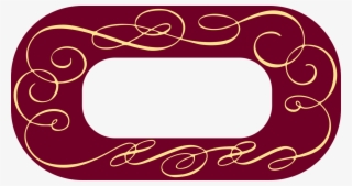 Picture Frames Red Computer Icons Ornament Painting - Clip Art #4537522