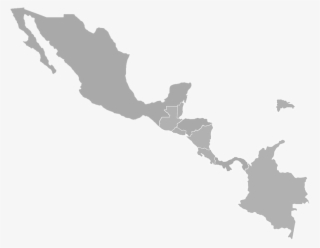 Central America Map Time Zones - Lateinamerika Kontinent #4537882