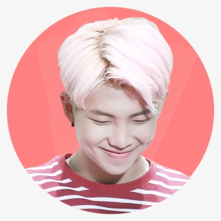 Sarang Edits Kim Namjoon Packs - Bts Members With Pink Hair #4538642
