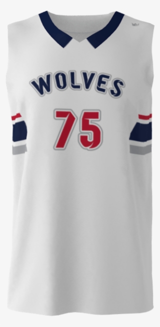 Wolves Custom Dye Sublimated Basketball Uniform - Basketball #4538748