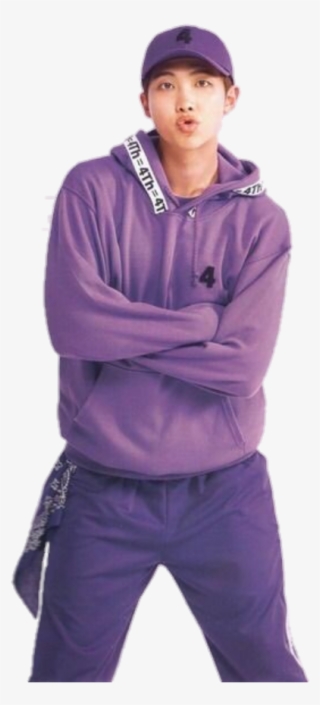 Namjoon Kimnamjoon Bts Rm Rapmonster - Rm Bts Png Purple #4538750