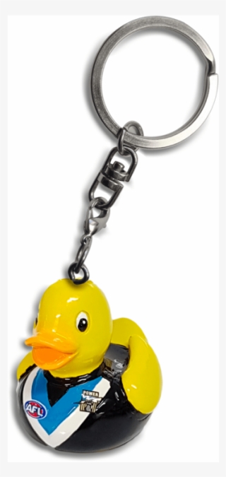 Port Adelaide Rubber Duck Keyring - Keychain #4539500