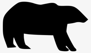 Silueta Oso Polar Png #4539931