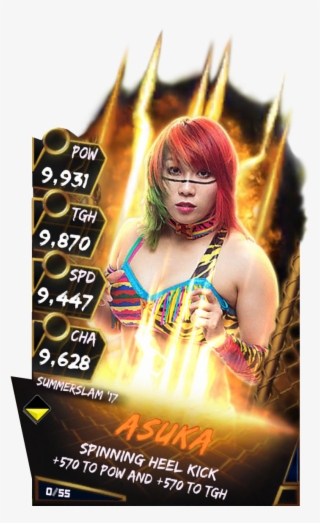 Asuka S3 15 Summerslam17 Fusion - Wwe Supercard Summerslam 17 Fusion #4540913