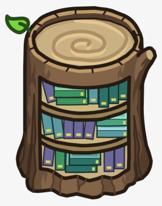 Stump Bookcase Icon - Wiki #4541250