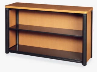 Plateau Series Bookcase 48" X 14" X 29" Two Shelves - Virco Lts3684829 Lunada Series Classroom Table #4541465