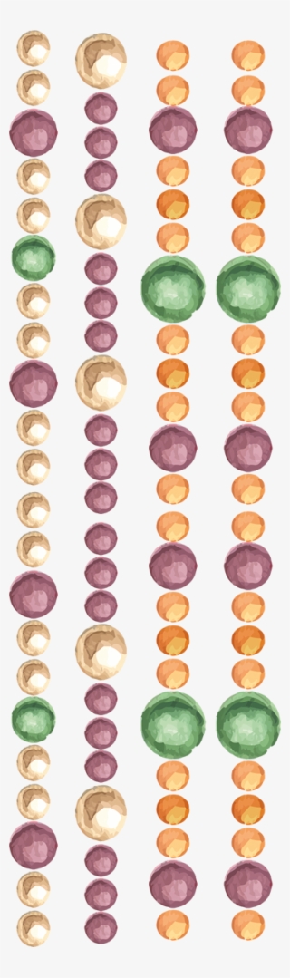 Lámina Stickers Perlas Acuarela - Money #4541658