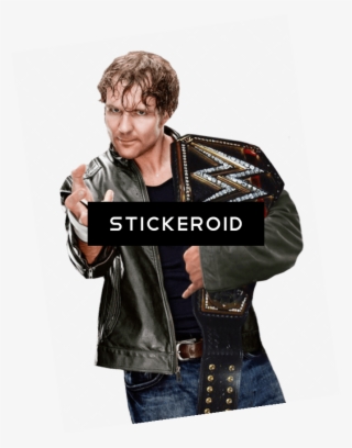 Dean Ambrose Leather With Belt - Wwe - Ambrose (tazza) Merchandise #4542086