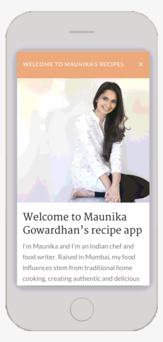 Maunika's Indian Recipes App - Iphone #4542241